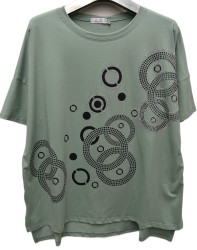 Футболки женские БАТАЛ оптом 50683947 781-27