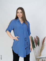 Рубашки женские БАТАЛ оптом 23815479 521-27-2