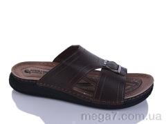 Шлепки, Oscar оптом 01-36 корич.к.