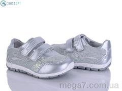 Кроссовки, CROSSOPT оптом J09 silver