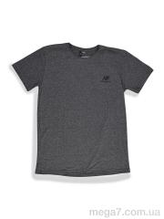 Футболка, Textile оптом Textile  825-M темно-сірий