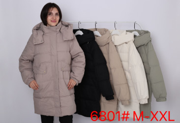 Куртки зимние женские (черный) оптом 01895647 6801-25