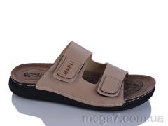 Шлепки, Oscar оптом 01-16 беж