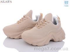 Кроссовки, Ailaifa оптом K8011 apricot