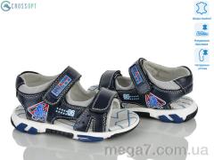 Сандалии, CROSSOPT оптом Z624 blue-l.blue