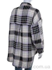 Рубашка, Vande Grouff оптом Vande Grouff  1029 grey