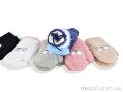Варежки, RuBi оптом 2525 (2-3) mix