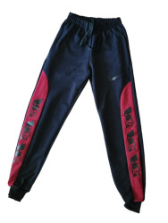 Спортивные штаны подростковые (dark blue)  оптом 72048351 02-9