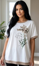 Футболки женские оптом 68215790 25021-135