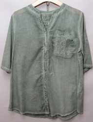 Рубашки женские БАТАЛ оптом 65042891 19708-6-14