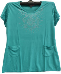 Футболки жіночі БАТАЛ оптом 