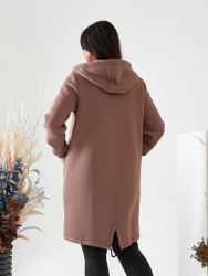 Кардигани жіночі БАТАЛ на флісі оптом Alena Golosnaya Туреччина