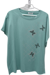 Футболки женские БАТАЛ оптом 80359741 1507-21