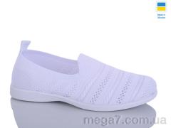 Слипоны, DeMur оптом 6710 білий