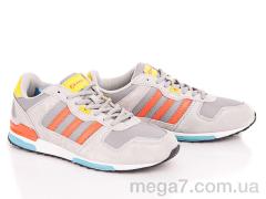 Кроссовки, Veer-Demax оптом B2561-3 l.grey-orange