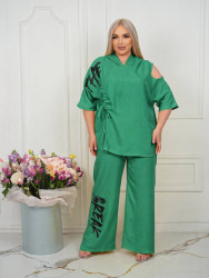 Костюмы женские БАТАЛ оптом IRMA STYIL 61405732 2516-7