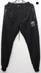 Спортивные штаны мужские (black) оптом 86102975 03-4