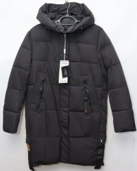 Куртки зимние женские ПОЛУБАТАЛ (black) оптом 01564829 875-8