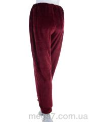 Спортивные брюки, Obuvok оптом OBUVOK Штани вілюр бордовий (05821)