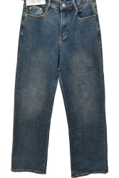 Джинсы женские на байке KT.MOSS ПОЛУБАТАЛ оптом 01432658 9107-51