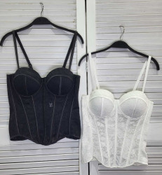 Корсети жіночі (чорні) оптом