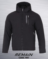 Куртки зимние мужские REMAIN (черный) оптом 28503417 7997-5