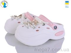 Кроксы, Jose Amorales оптом 124452 білий