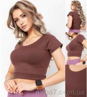 Топ, Sport style оптом T54 т.шоколад