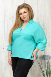 Рубашки женские БАТАЛ оптом 48591203 0223-1-49