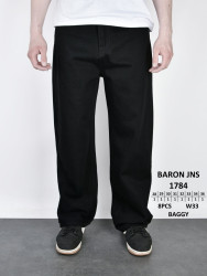 Джинсы мужские BARONJNS оптом 91543780 1784-117
