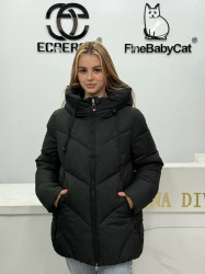 Куртки зимние женские ПОЛУБАТАЛ оптом 57342901 6032-353