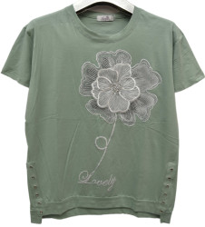 Футболки женские БАТАЛ оптом 48106253 768-284