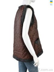 Жилетка, LiBang оптом LiBang  Жилетка коричнево-сірий