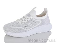 Кроссовки, Restime оптом AWL26707 white