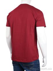 Футболка, Мир оптом 3707-087-4 bordo