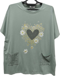 Футболки женские БАТАЛ оптом 36851279 329-109