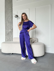 Ночные пижамы женские (3-ка) оптом 92136875 86-5