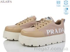 Кроссовки, Ailaifa оптом 6018 apricot