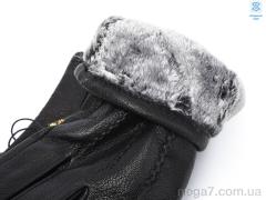 Перчатки, RuBi оптом 2803 black (хутро)