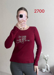 Лонгсливы женские оптом 89021764 2700-0-19