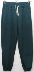 Спортивные штаны женские БАТАЛ на меху оптом 09871365 DK6001-11