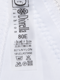 Бюстгальтер Diorella 34210E (  белый, E  6 шт. )