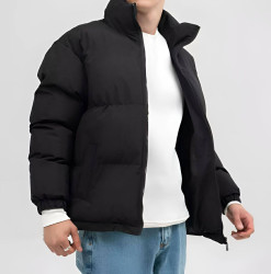 Куртки зимние мужские (черный) оптом 90657342 0544-5