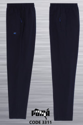 Спортивные штаны мужские БАТАЛ (dark blue) оптом 32641798 3311-15