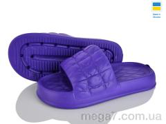 Шлепки, Rai shoes оптом --- ПЖ50 фіолетовий