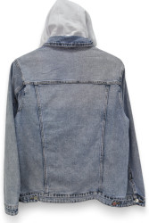 Куртки джинсові жіночі БАТАЛ оптом DRAGON