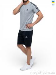 Спортивный костюм, Sport style оптом 11AD св.сірий