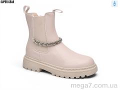 Ботинки, Super Gear оптом 0025-020 beige