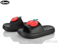 Шлепки, Wei Wei-Class оптом 7508 black