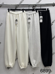 Спортивные штаны женские (молочный) оптом 08521394 6899-145